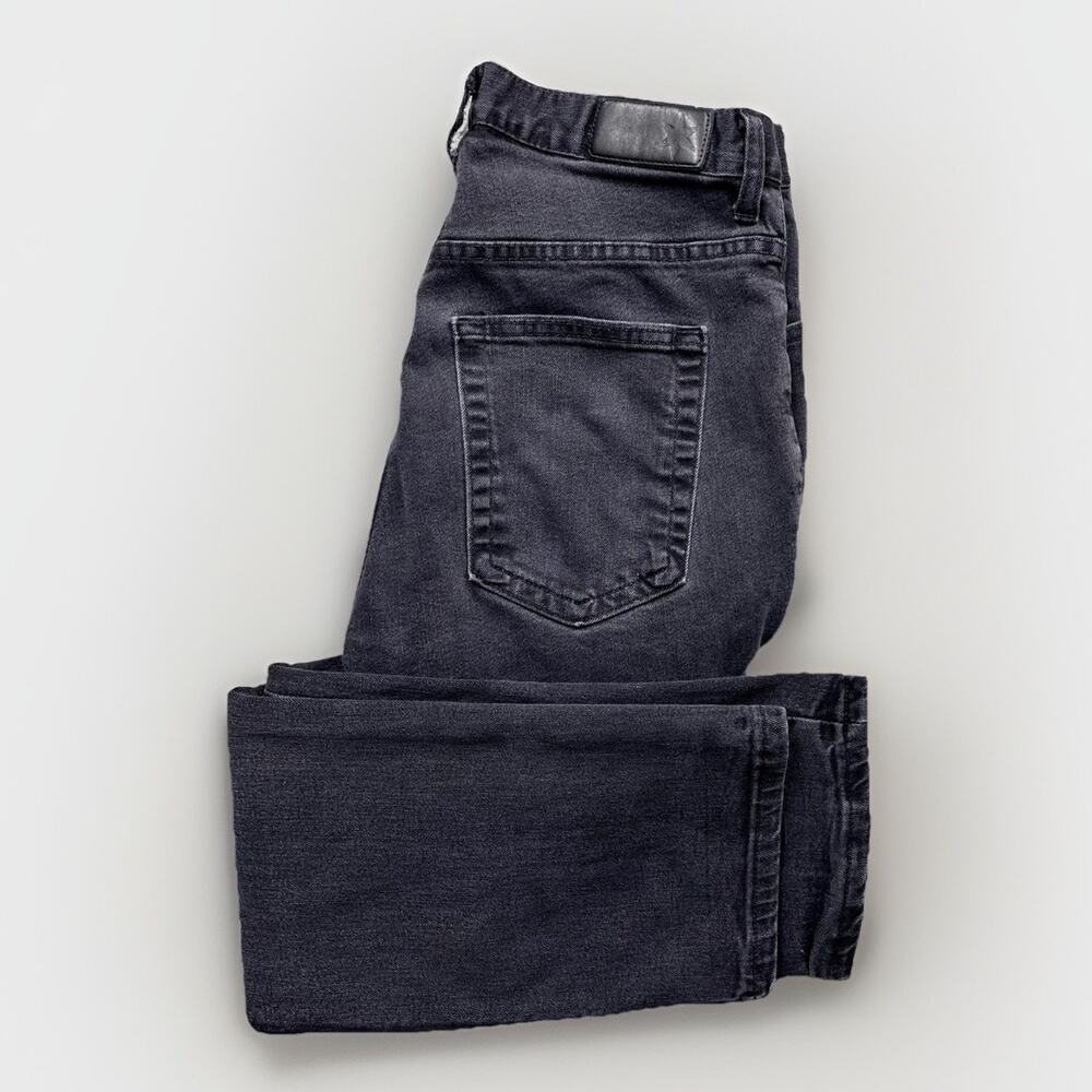 Dearborn Ankle Jeans Womens Size 29x25 Black Denim Capri Skinny 90s Hipster